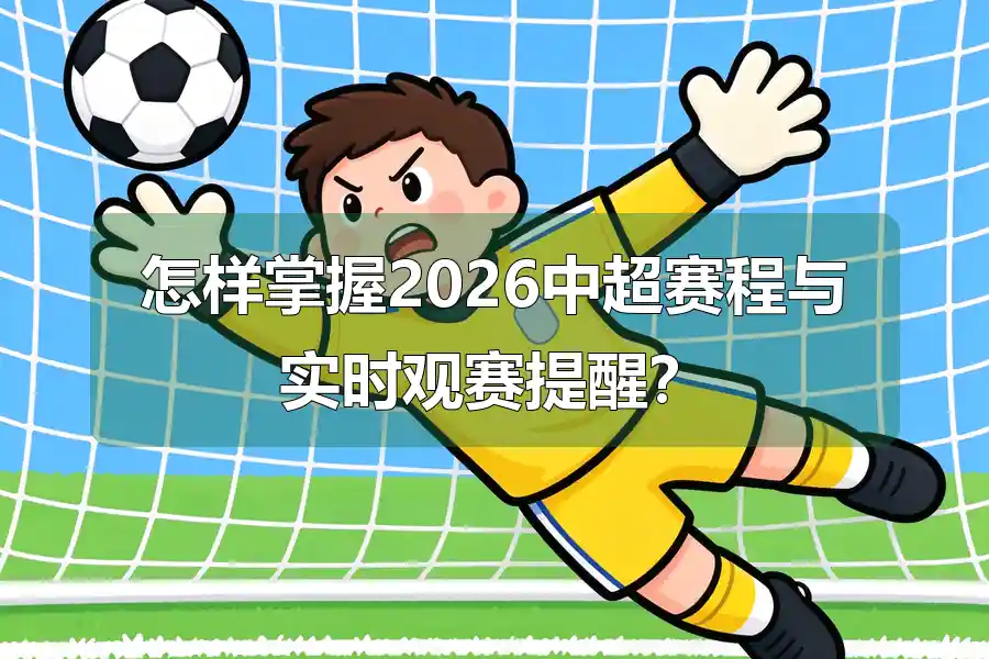 怎样掌握2026中超赛程与实时观赛提醒?
